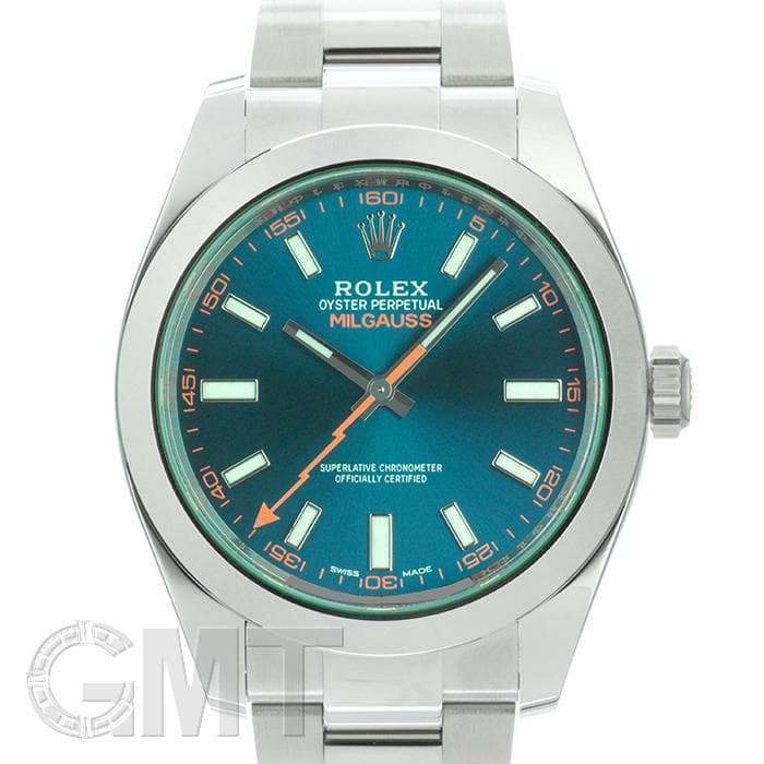 未使用)ROLEX ロレックス ミルガウス 116400GV Zブルー（商品ID