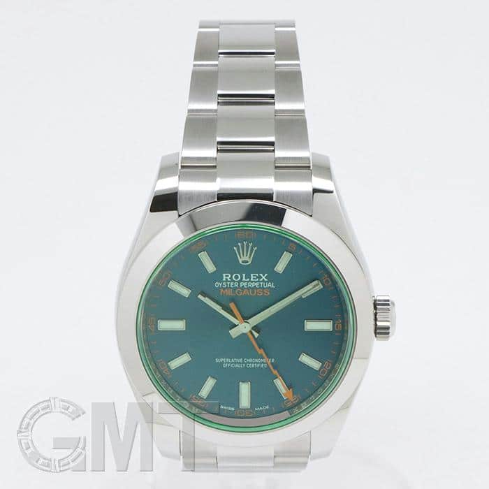 未使用)ROLEX ロレックス ミルガウス 116400GV Zブルー（商品ID