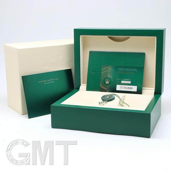 未使用)ROLEX ロレックス ミルガウス 116400GV Zブルー（商品ID