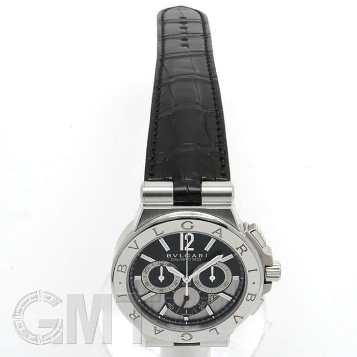 中古)BVLGARI ブルガリ ディアゴノ カリブロ303 DG42BSLDCH（商品ID