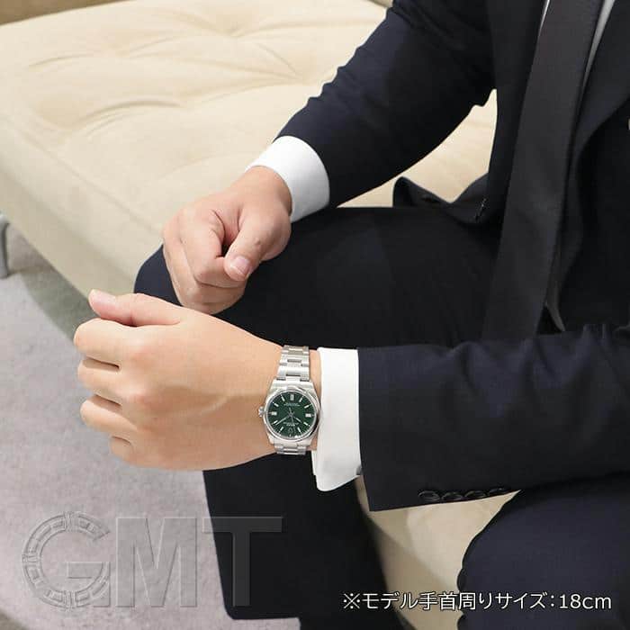 中古)ROLEX ロレックス オイスターパーペチュアル 36 126000 グリーン