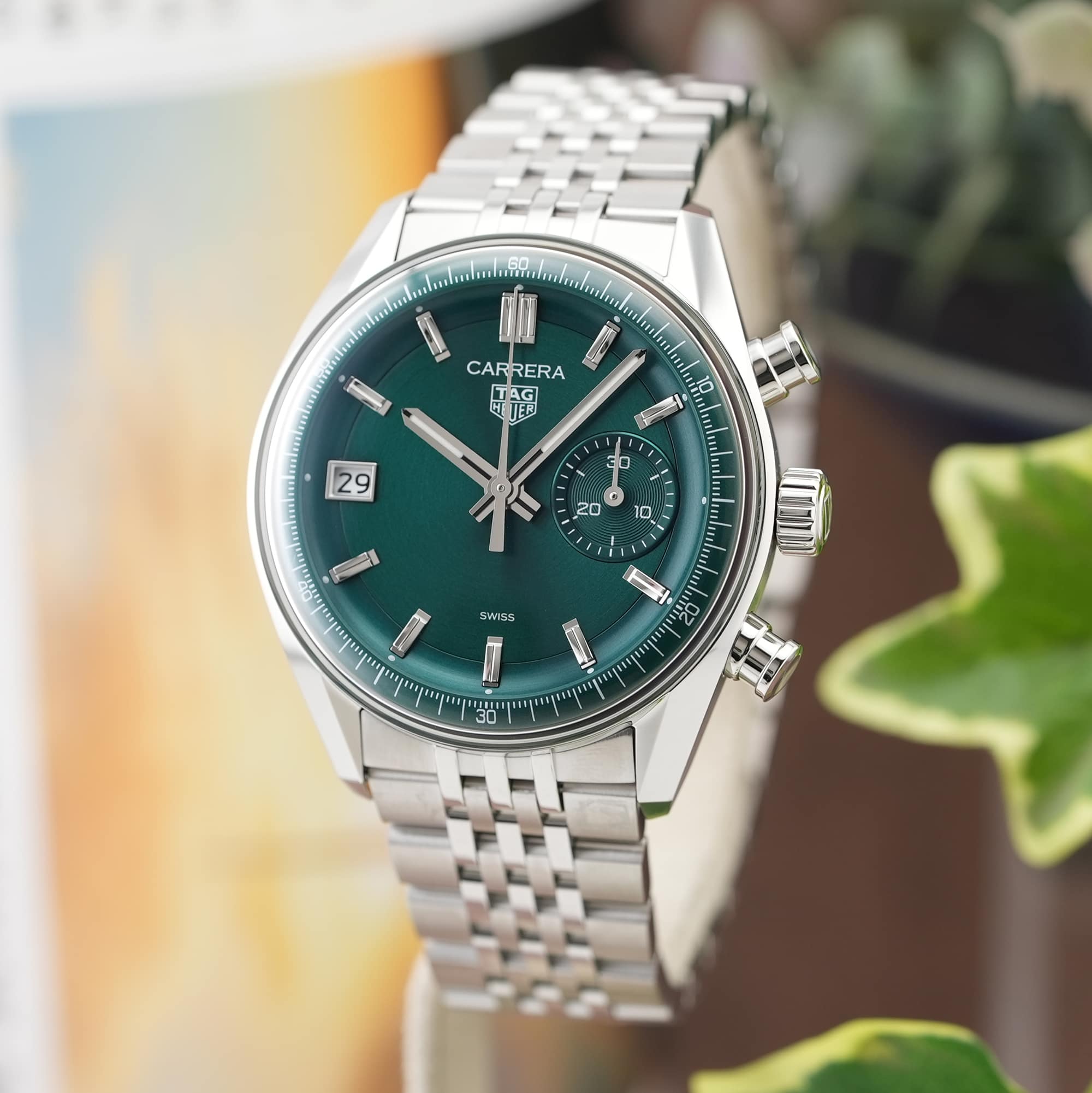 新品)TAG HEUER タグ・ホイヤー カレラ クロノグラフ CBS2211.BA0048