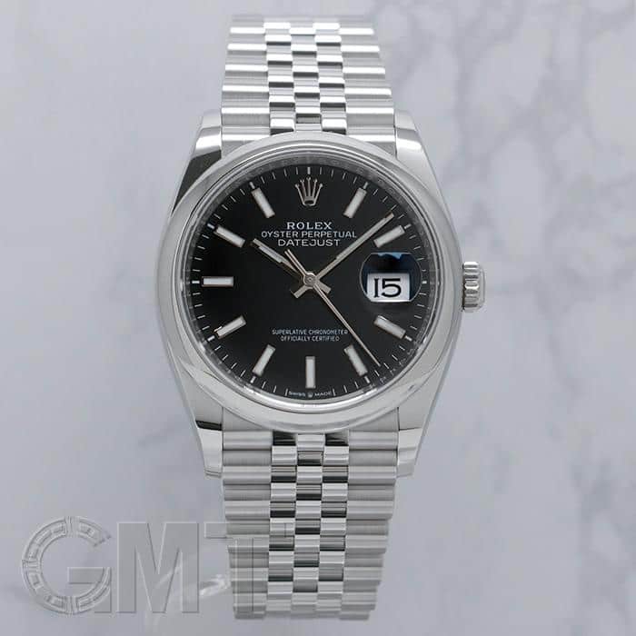 中古)ROLEX ロレックス デイトジャスト 126200 ブラック ジュビリー