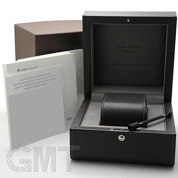 グラスヒュッテ・オリジナル 純正ウッドボックス 付属品一式（パノインバースXL） 中古)GLASHUTTE ORIGINAL グラスヒュッテ オリジナル パノインバースXL