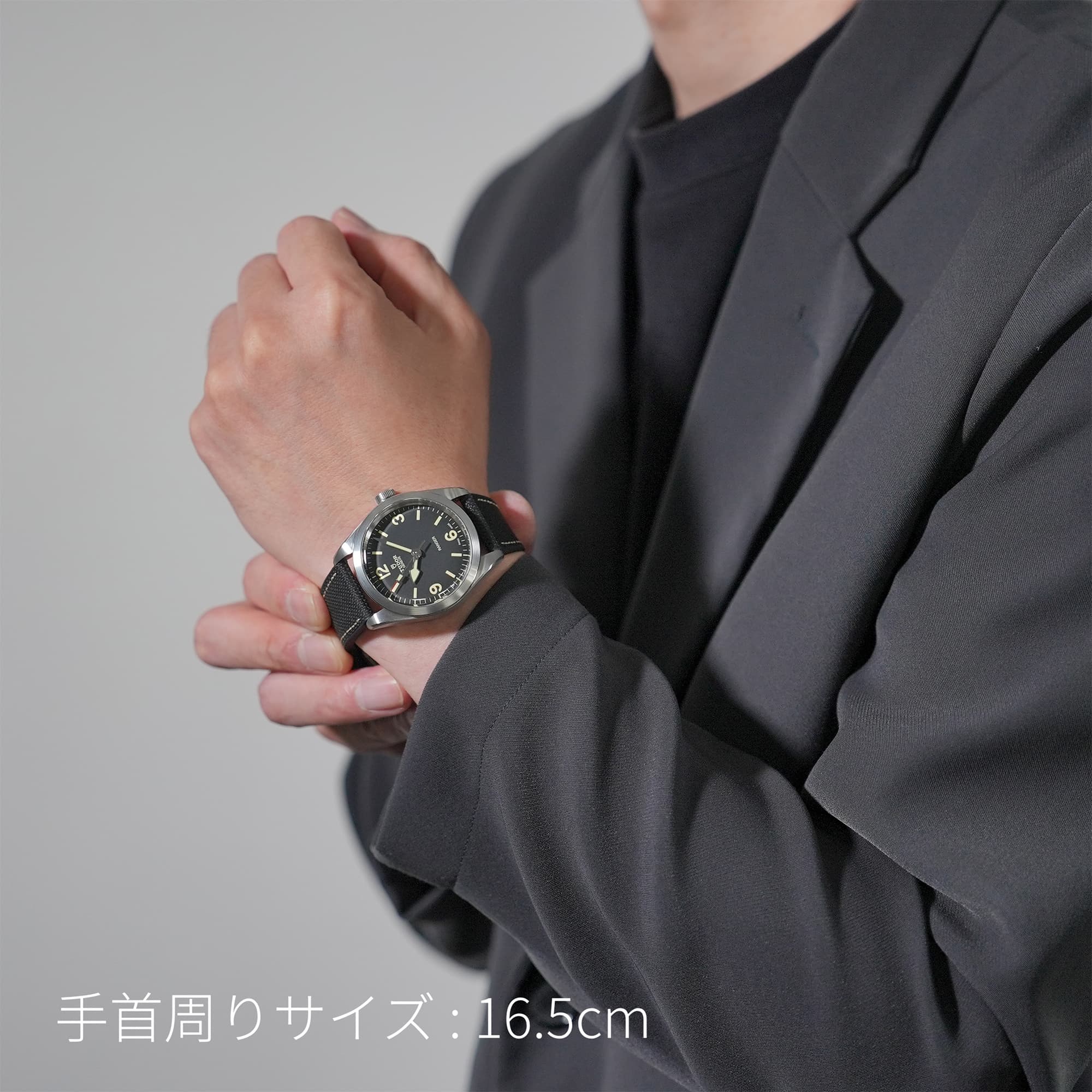 中古)TUDOR チューダー レンジャー 79950-0002 レザー/ラバー