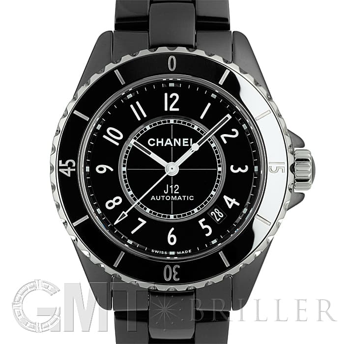 T097 シャネル J12 38mm H0685 ブラックセラミック オート 新品)CHANEL シャネル J12 H5697 ブラック セラミック 38mm（商品ID