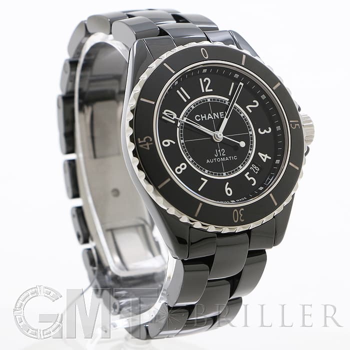 新品)CHANEL シャネル J12 H5697 ブラック セラミック 38mm（商品ID
