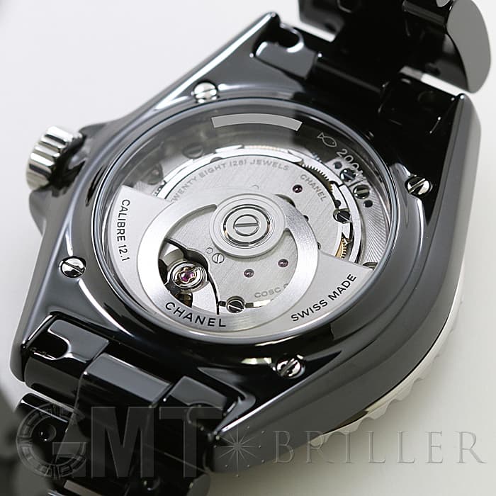 新品)CHANEL シャネル J12 H5697 ブラック セラミック 38mm（商品ID