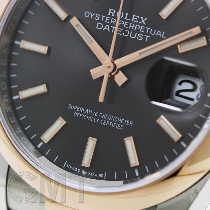 新品)ROLEX ロレックス デイトジャスト 36 126201 ダークロジウム