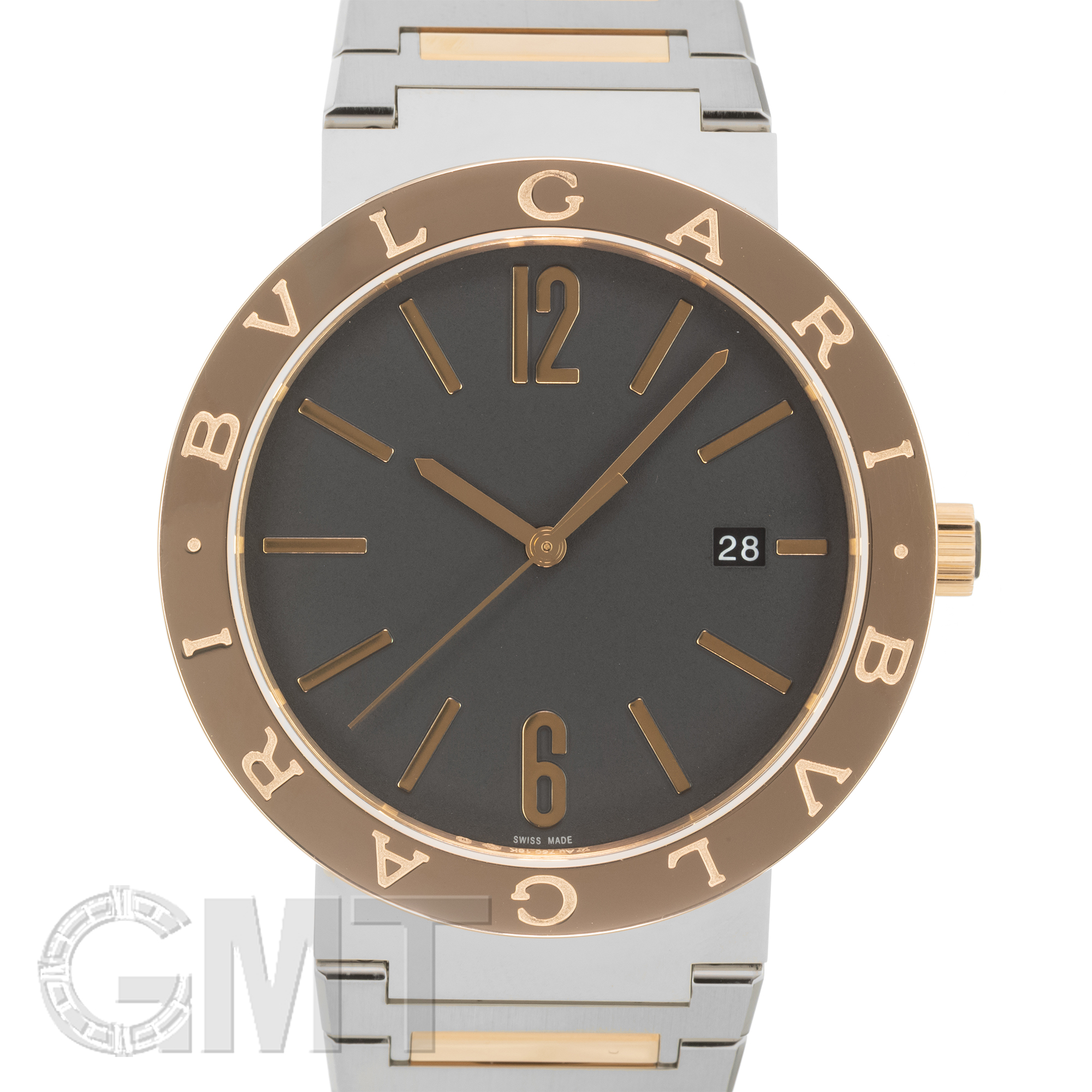 新品)BVLGARI ブルガリ ブルガリ・ブルガリ ソロテンポ BB41BSPGD/MB 