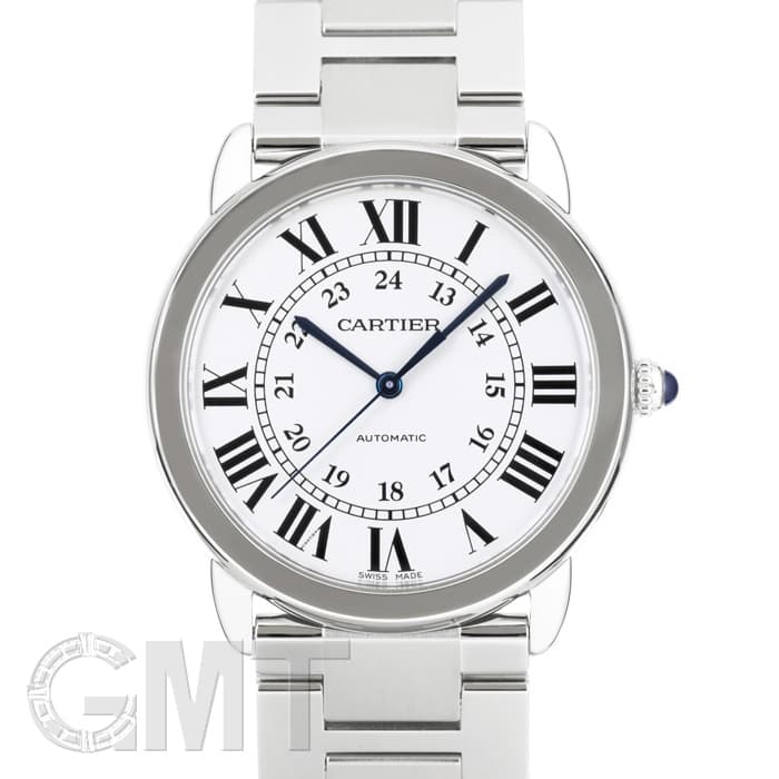 中古)CARTIER カルティエ ロンドソロ ドゥ カルティエ 36MM WSRN0012 