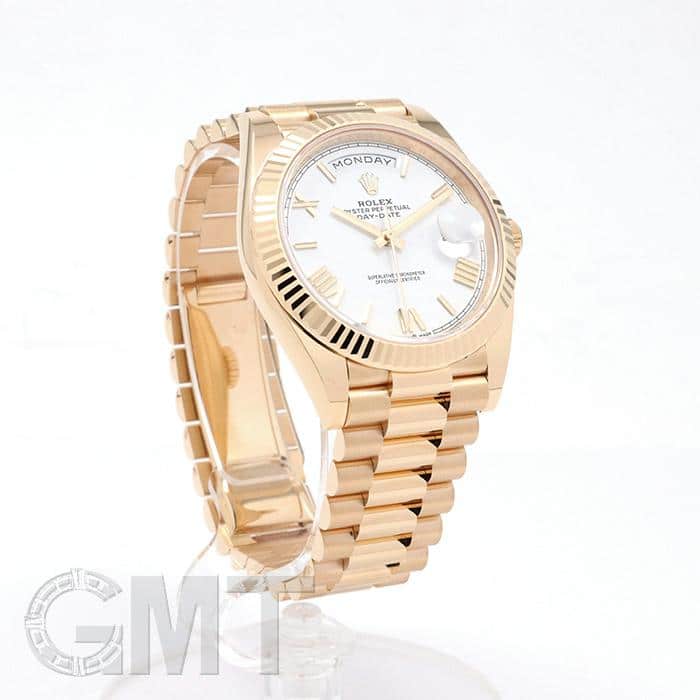 中古)ROLEX ロレックス デイデイト 40 228238 ホワイトローマ（商品ID