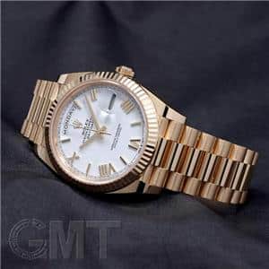 ROLEX ロレックス デイデイト 40 228238 ホワイトローマ メイン
