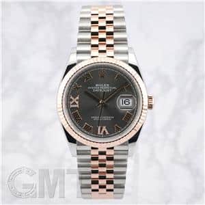 ROLEX ロレックス デイトジャスト 36 126231 ダークロジウム ローマ 69ダイヤ ジュビリーブレスレット メイン