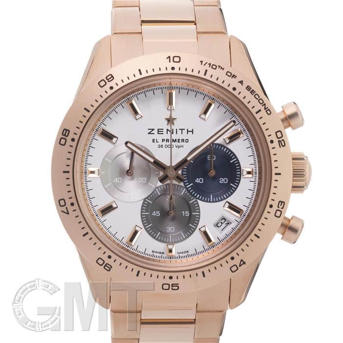 中古)ZENITH ゼニス クロノマスター スポーツ ホワイト 18.3101.3600