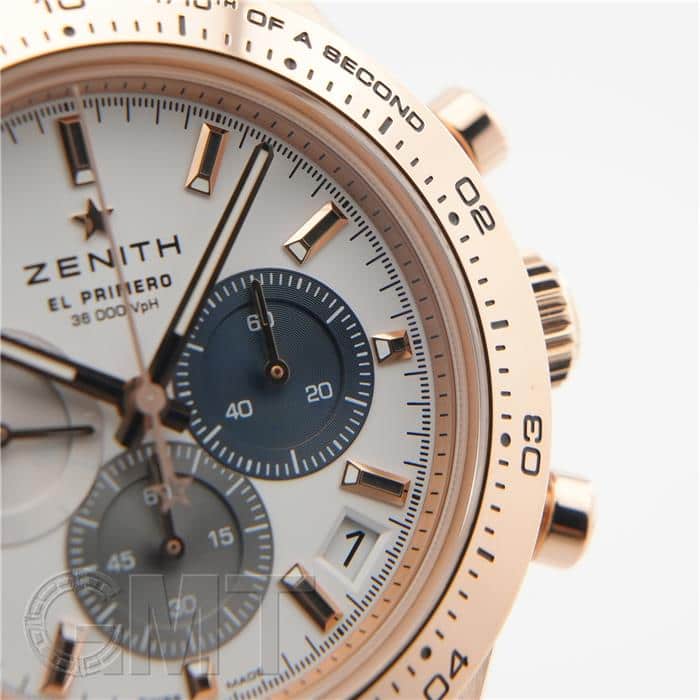 中古)ZENITH ゼニス クロノマスター スポーツ ホワイト 18.3101.3600