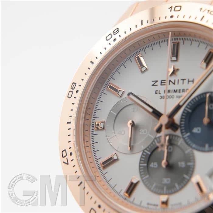 中古)ZENITH ゼニス クロノマスター スポーツ ホワイト 18.3101.3600