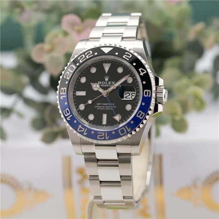中古)ROLEX ロレックス GMTマスター II 126710BLNR オイスター
