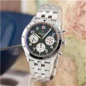 BREITLING ブライトリング クラシック アヴィ クロノグラフ 42 カーチス ウォーホーク A233802A1L1A1 メイン