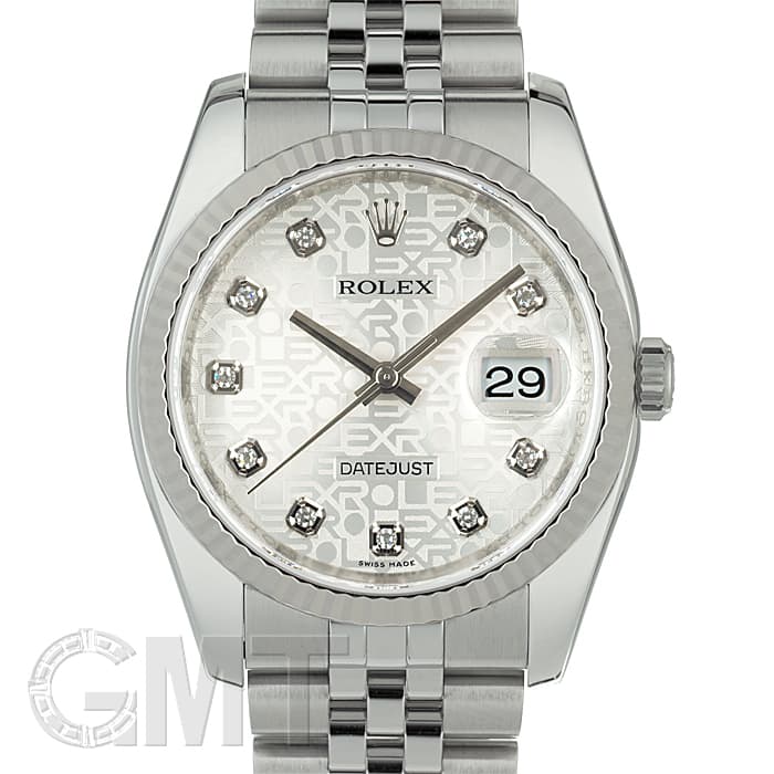 中古)ROLEX ロレックス デイトジャスト 116234G シルバー