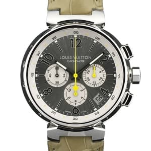 LOUIS VUITTON  ルイ・ヴィトン タンブール クロノグラフ Q1140 メイン