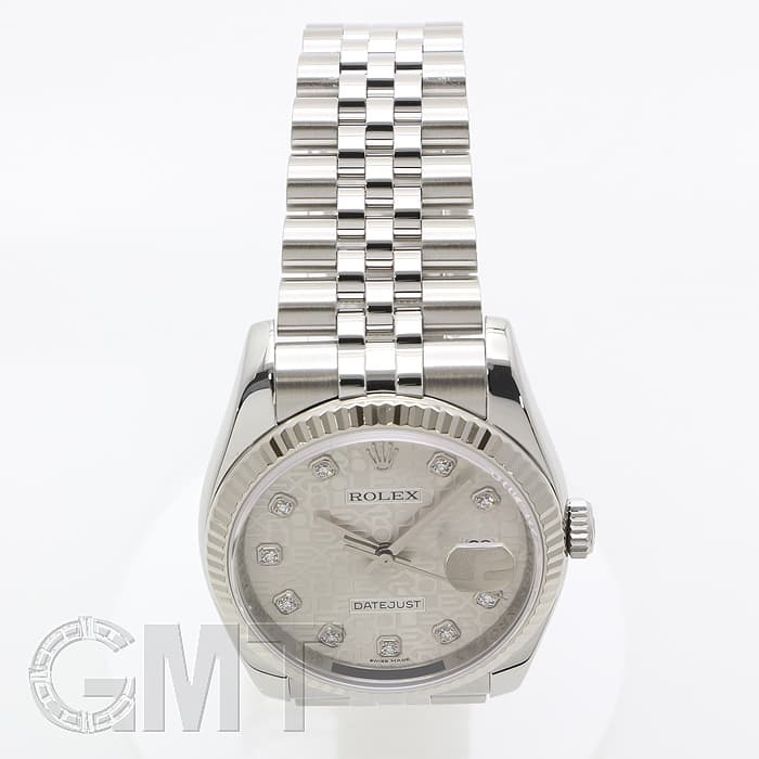 中古)ROLEX ロレックス デイトジャスト 116234G シルバー
