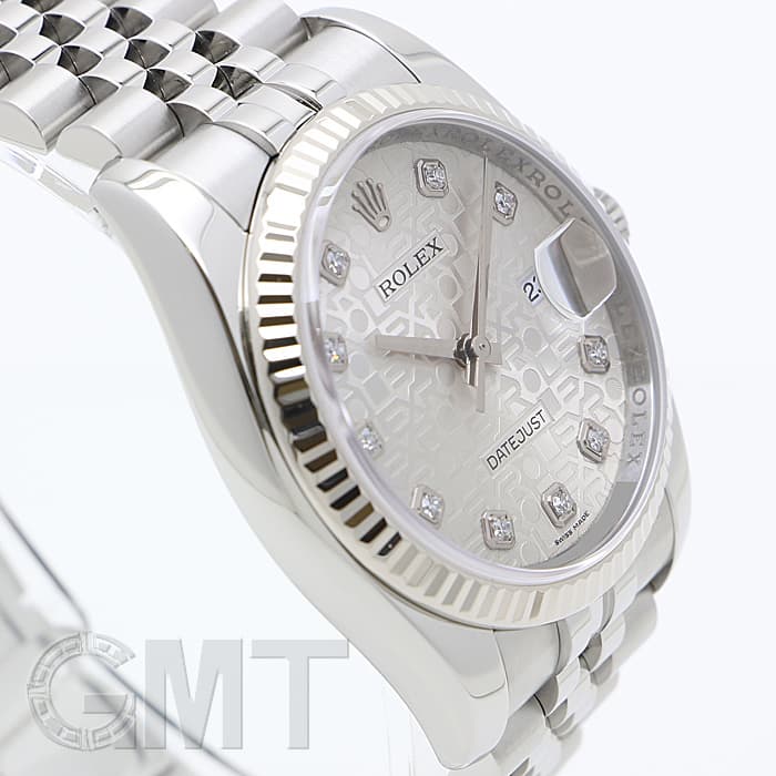 中古)ROLEX ロレックス デイトジャスト 116234G シルバー