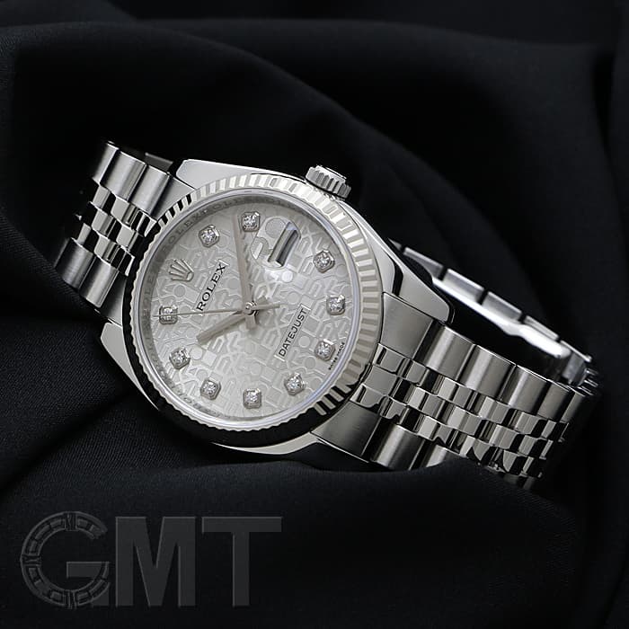 中古)ROLEX ロレックス デイトジャスト 116234G シルバー