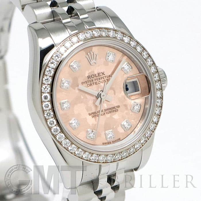 中古)ROLEX ロレックス デイトジャスト 26 179384G ピンク ゴールド