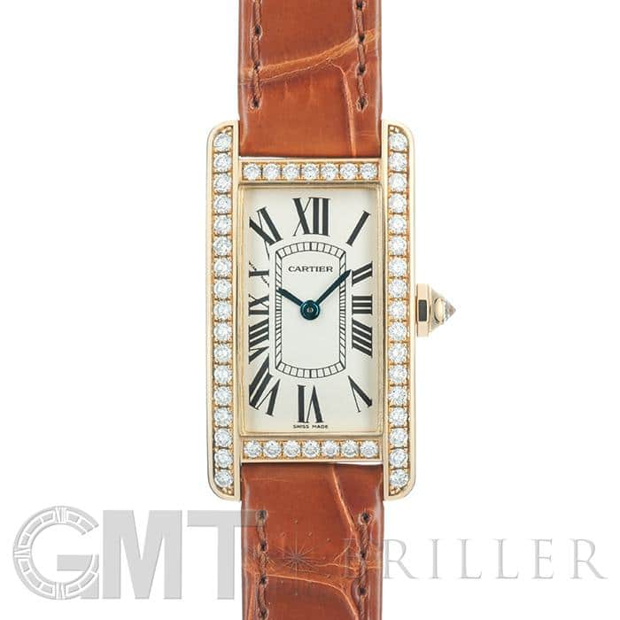 中古)CARTIER カルティエ タンク アメリカン SM WB707231 イエロー