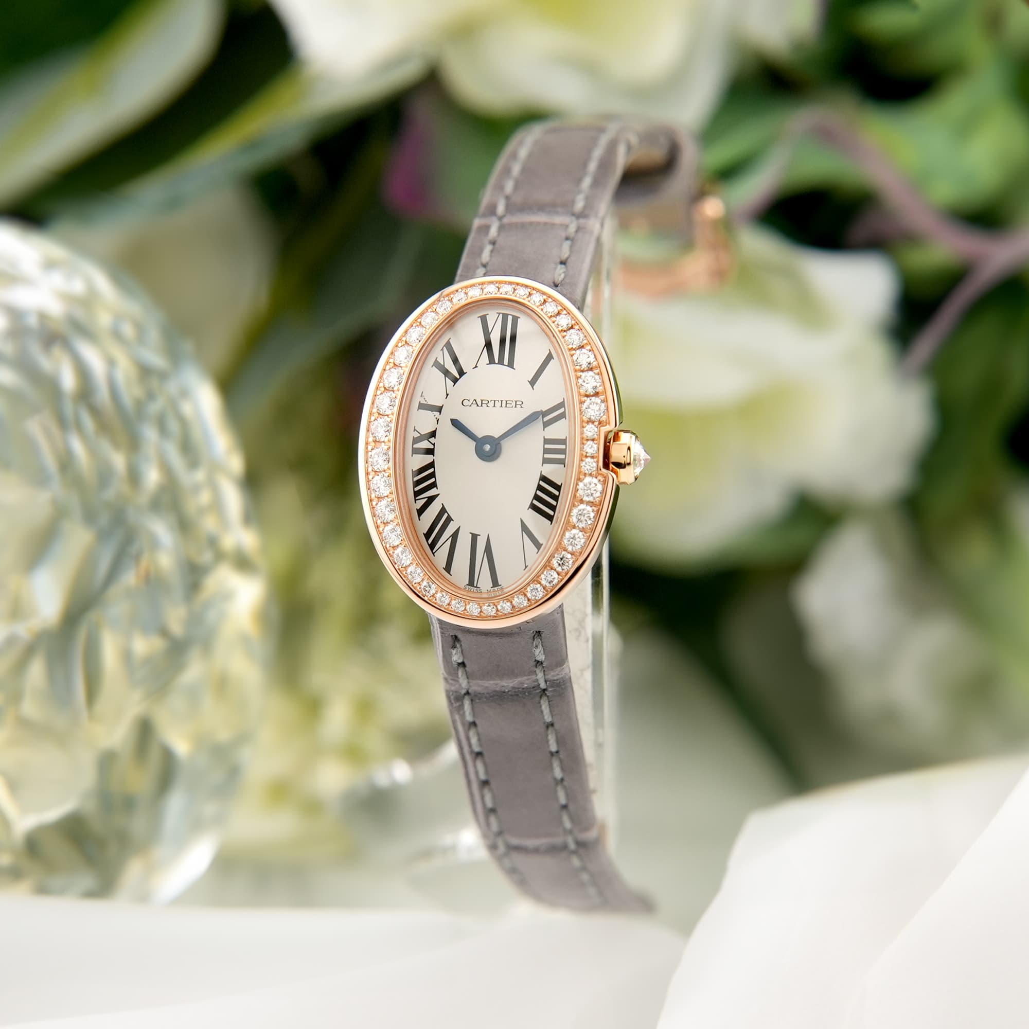 中古)CARTIER カルティエ ベニュワール ミニ WB520028 ピンクゴールド