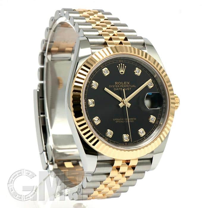 新品)ROLEX ロレックス デイトジャスト 41 126333G ブラック（商品ID