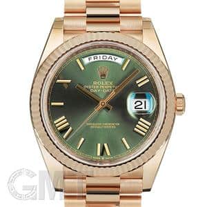 ROLEX ロレックス デイデイト 40 228235 オリーブグリーン ローマ メイン