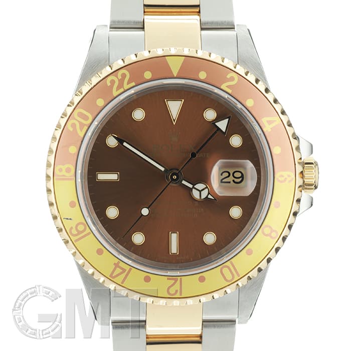 中古)ROLEX ロレックス GMTマスター II 16713 ブラウン（商品ID