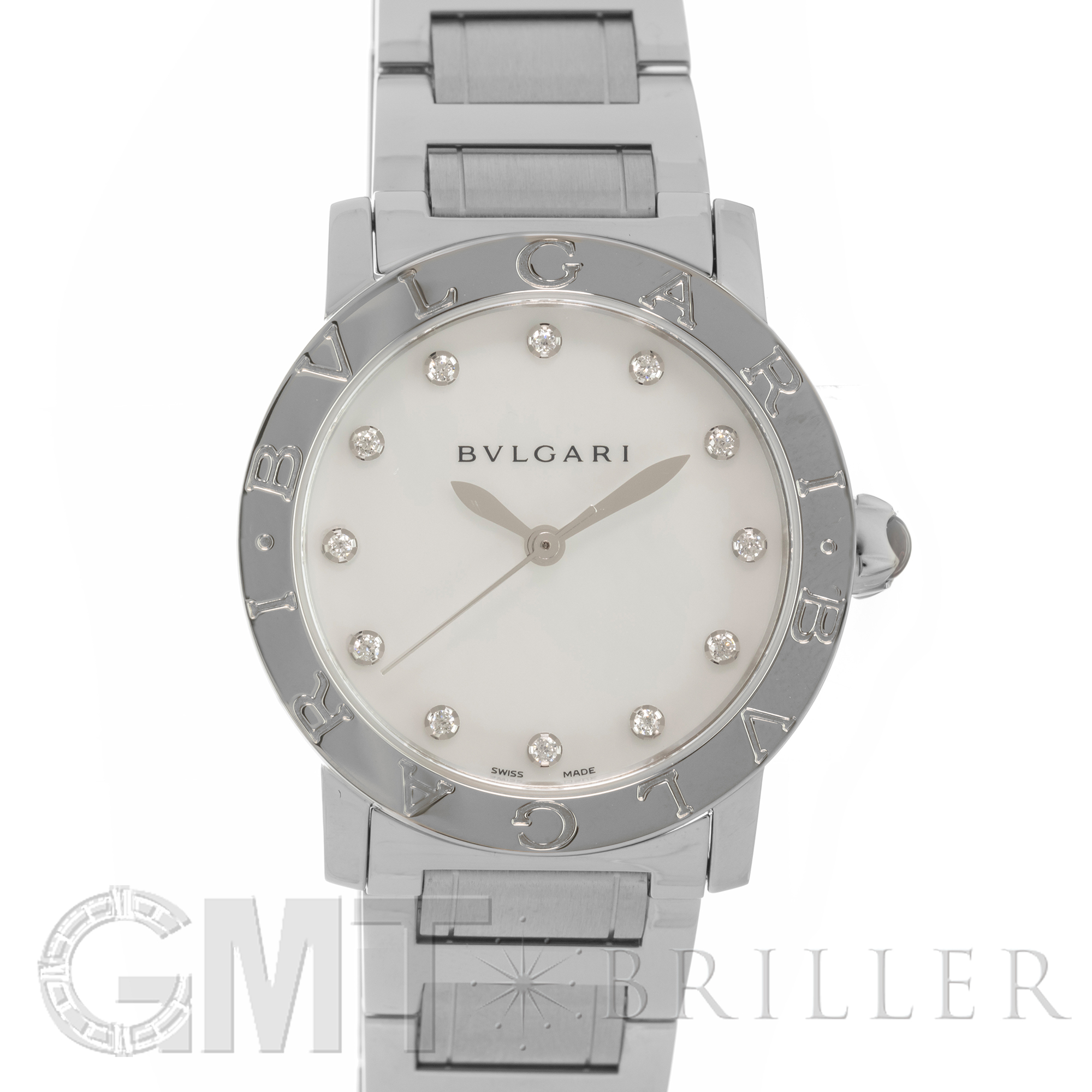 新品)BVLGARI ブルガリ ブルガリ・ブルガリ BBL33WSS/12 ホワイトMOP 