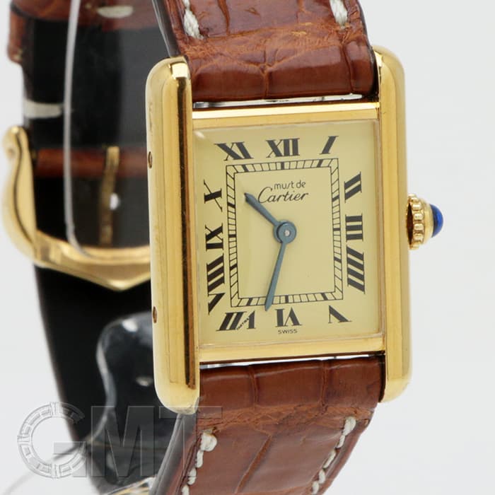 中古)CARTIER カルティエ タンク マストタンク ヴェルメイユ SM