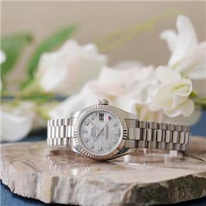 中古)ROLEX ロレックス デイトジャスト 179179NG ホワイト