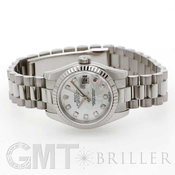 中古)ROLEX ロレックス デイトジャスト 179179NG ホワイト