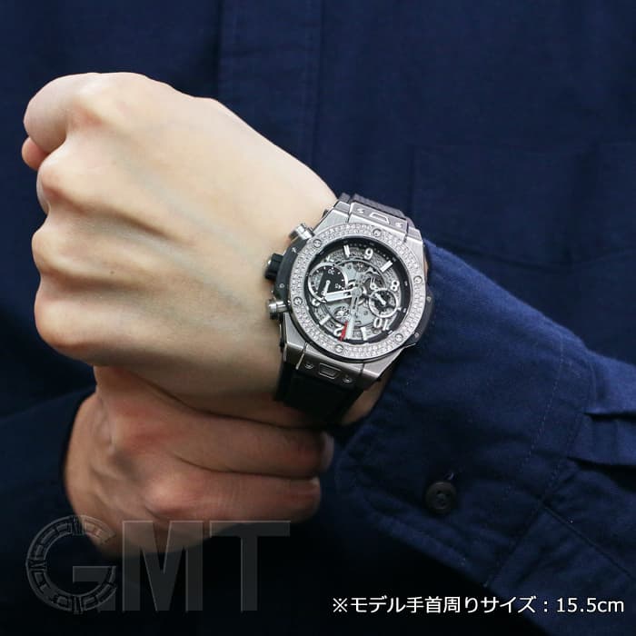 ファッション好きが選ぶ人気ブランドランキング 中古)HUBLOT ウブロ ビッグバン ウニコ チタニウム ダイヤモンド 時計