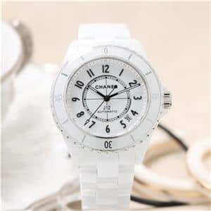 CHANEL シャネル J12 H5700 ホワイト セラミック 38mm メイン