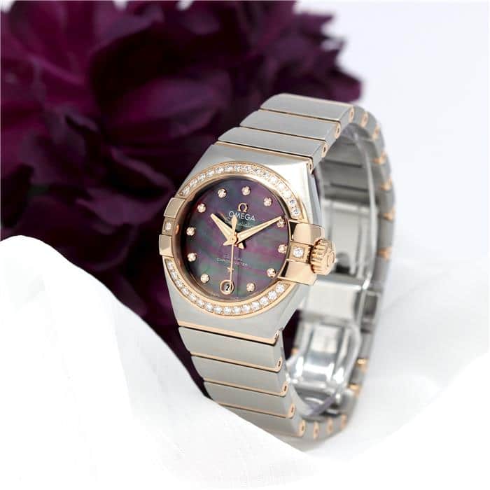 新品)OMEGA オメガ コンステレーション プリュム 123.15.27.20