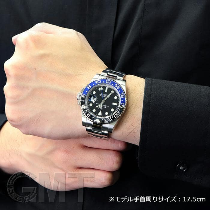 中古)ROLEX ロレックス GMTマスター II 116710BLNR ブルーブラック