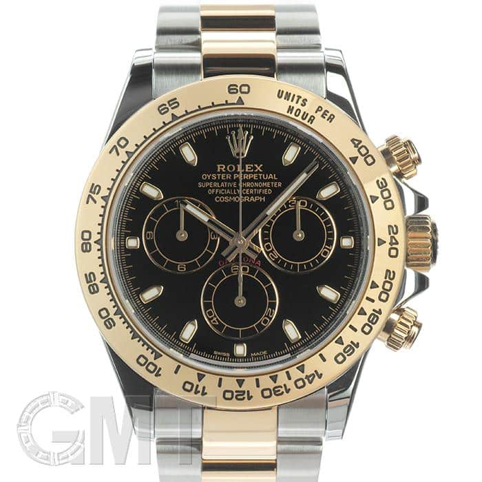 【Ngt】　　ロレックスデイトナ　ゴールド×ブラック 中古)ROLEX ロレックス デイトナ 116503 ブラック（商品ID