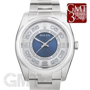 ROLEX ロレックス オイスターパーペチュアル 116000 シルバー・ブルー サークルアラビア メイン
