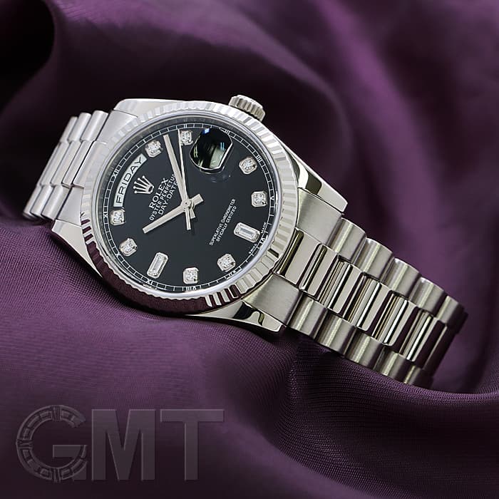 中古)ROLEX ロレックス デイデイト 118239A ブラック(商品ID 中古)ROLEX ロレックス デイデイト 118239A ブラック(商品ID