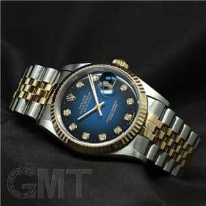 ROLEX ロレックス デイトジャスト 36mm 16233G ブルーグラデーション T番 メイン