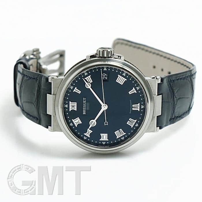 中古)BREGUET ブレゲ マリーン 40mm 5517TI/Y1/9ZU チタン（商品ID