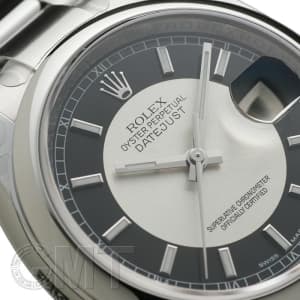 ROLEX ロレックス デイトジャスト 116200 ブラック/シルバー メイン