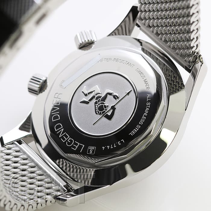 新品)LONGINES ロンジン ヘリテージ レジェンド ダイバー メッシュ