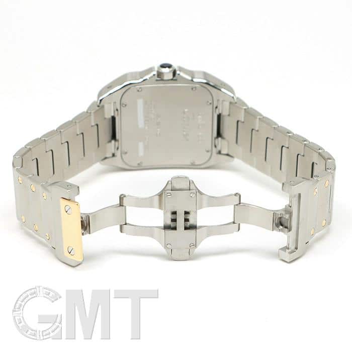 極美品 CHROME HEARTS クロムハーツ カスタムオーダー カルティエ サントス100 LM W200728G コンビ 中古 4b012723 Chrome Hearts - 極美品 CHROME HEARTS クロムハーツ カスタムオーダー